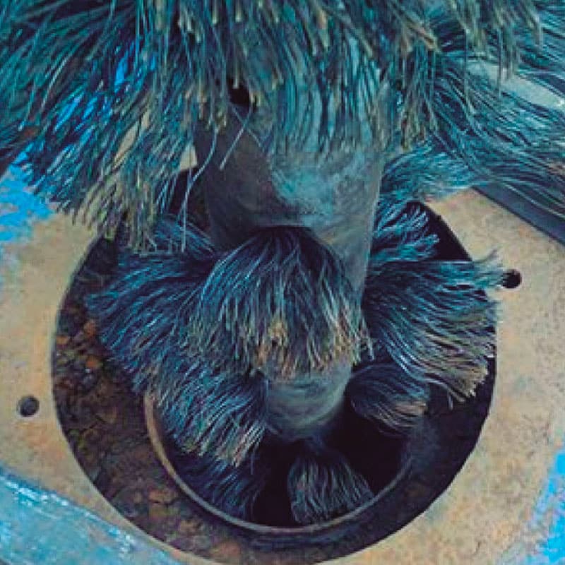 mantenimiento de pozos de agua.